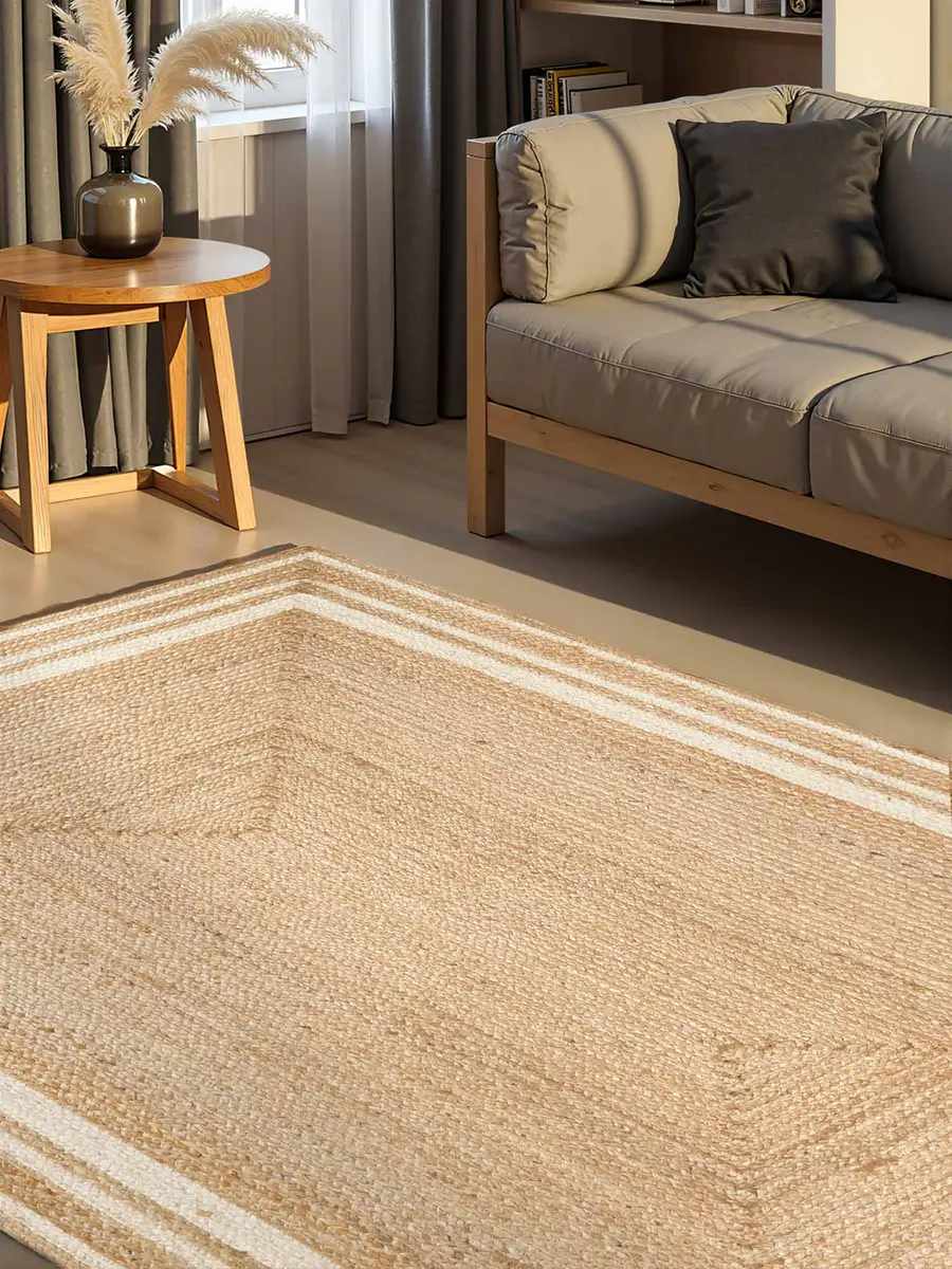 Juteteppich Jutta Beige/Ivory 200 x 300cm Jute | Beige