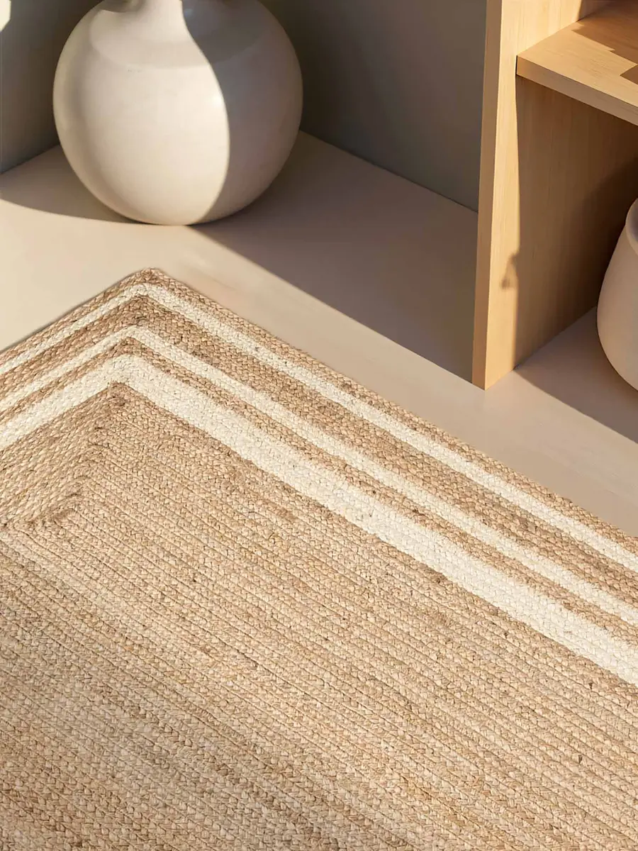 Juteteppich Jutta Beige/Ivory 200 x 300cm Jute | Beige