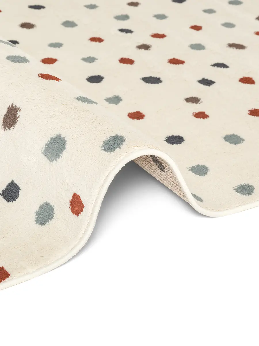 Kinderteppich Konfetti 160 x 235cm Multicolor | Mehrfarbig
