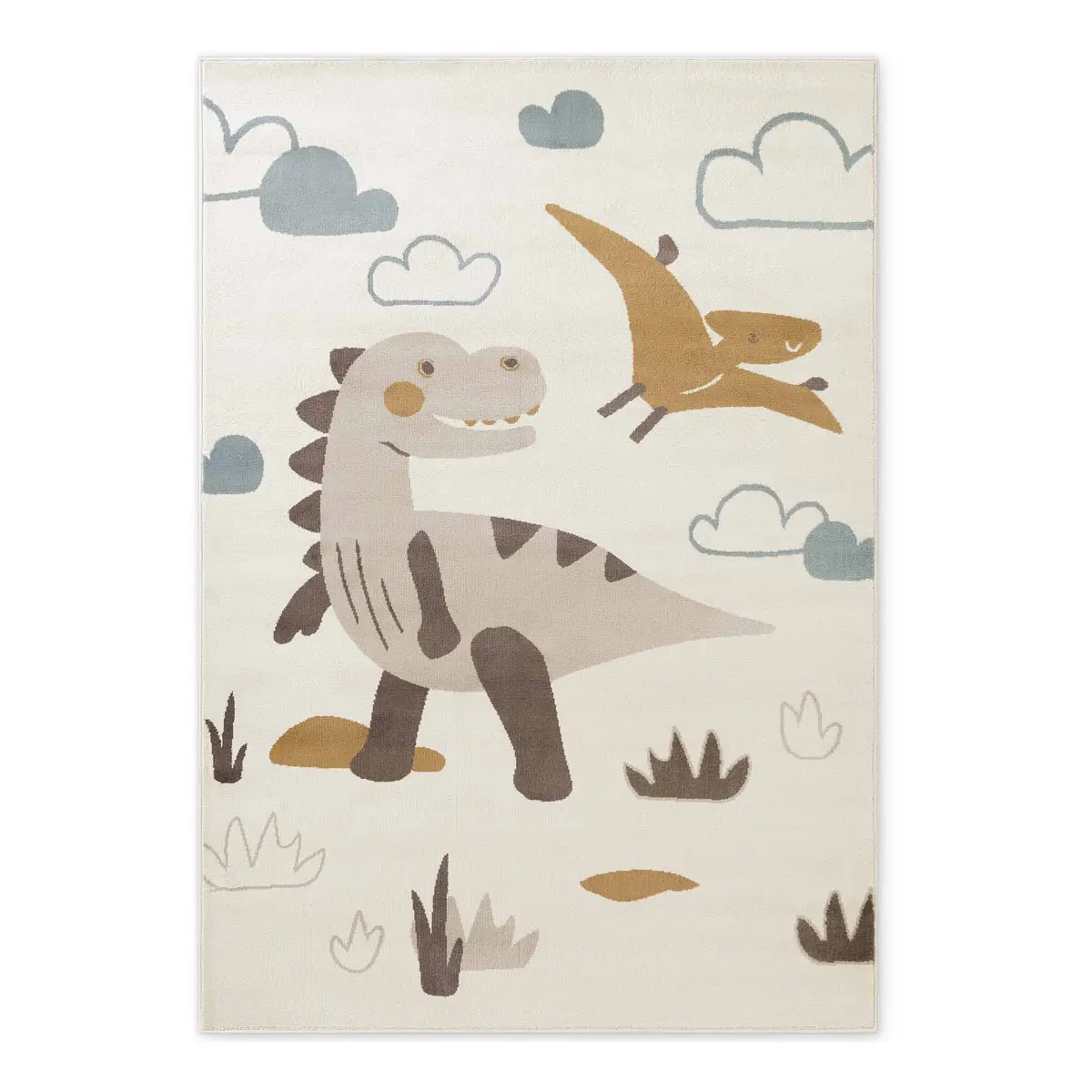 Kinderteppich Dino 200 x 290cm Beige | Beige