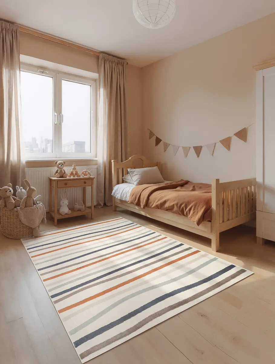 Kinderteppich Linnea 160 x 235cm Multicolor | Mehrfarbig