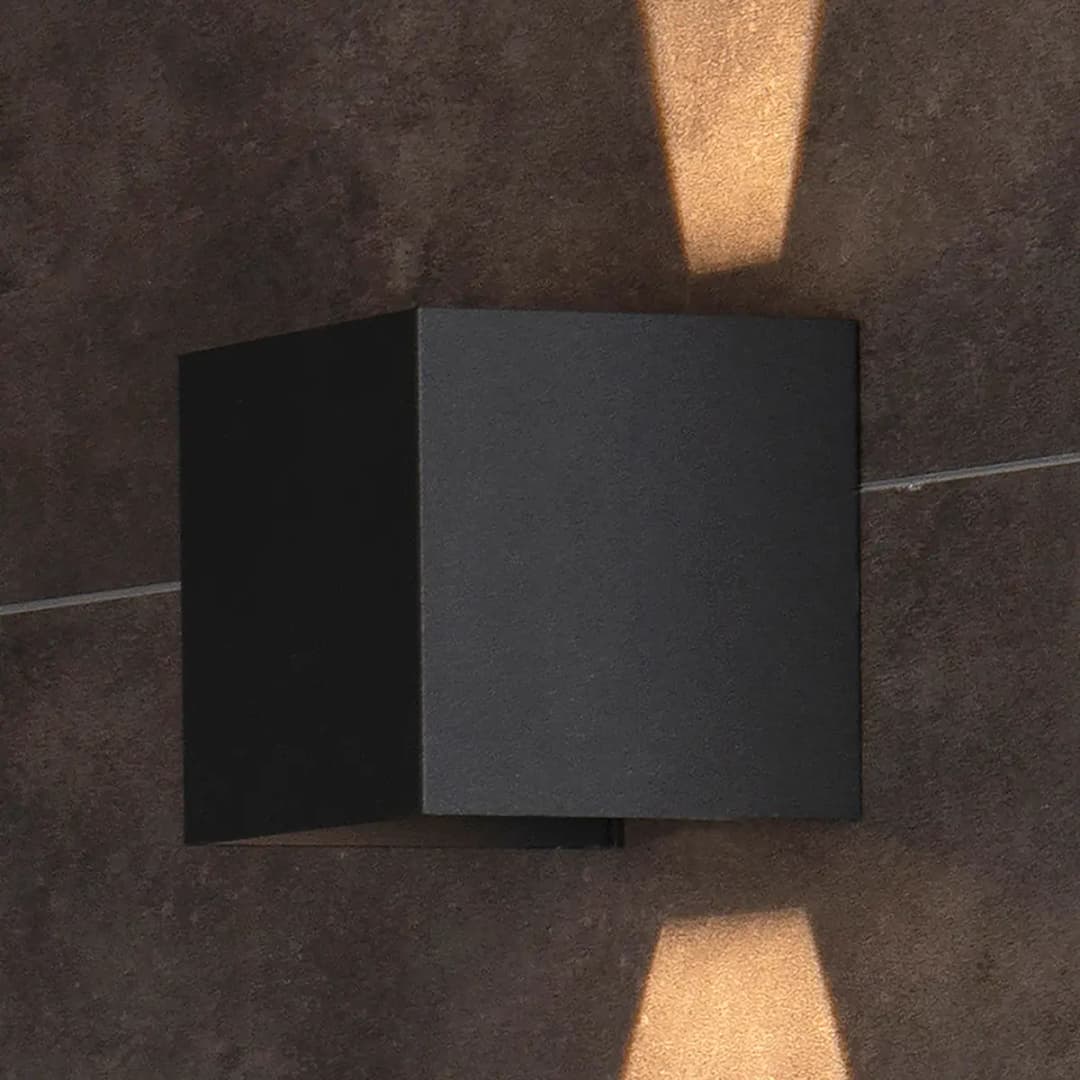Lucide Axi Wandleuchte | Schwarz