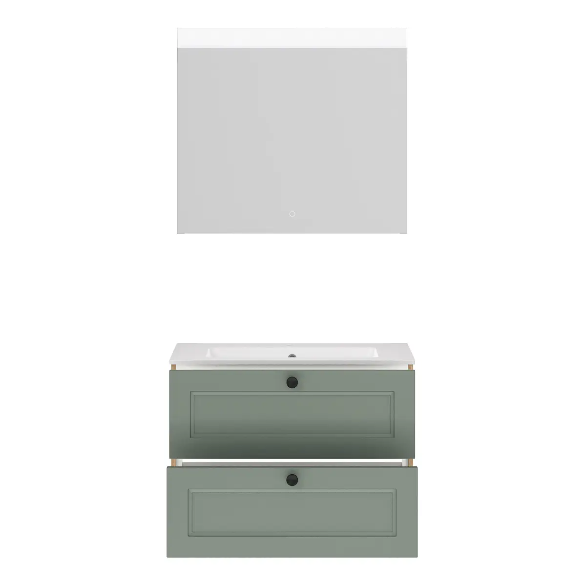 Badset Cascada 2-teilig Kombi F 80cm Grün/Schilfgrün | Grün