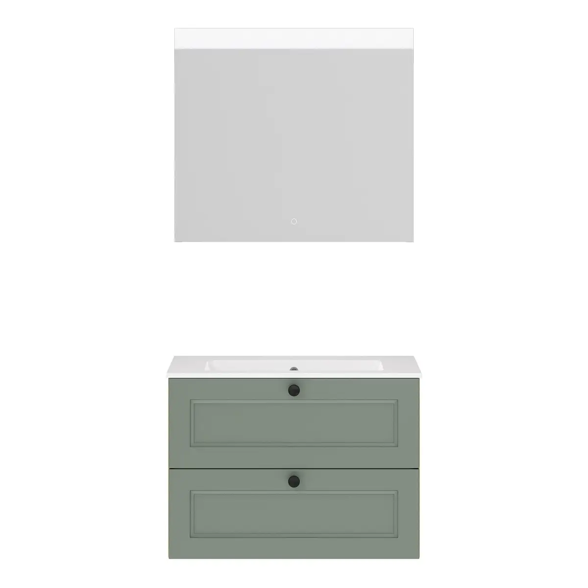 Badset Cascada 2-teilig Kombi F 80cm Grün/Schilfgrün | Grün