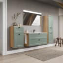 Badset Cascada 4-teilig Kombi F 210cm Grün/Schilfgrün | Grün