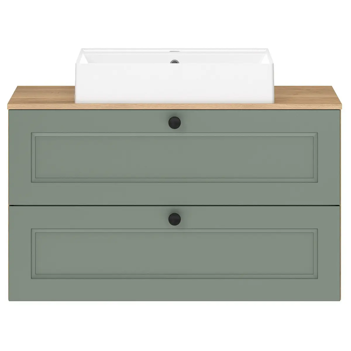 Waschtisch Cascada Typ B 100cm Grün/Schilfgrün | Grün