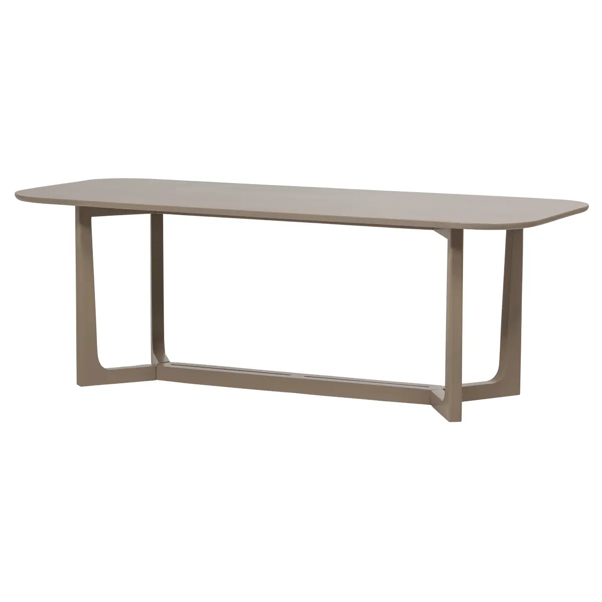 Massiver Esstisch 240cm Braun | Braun