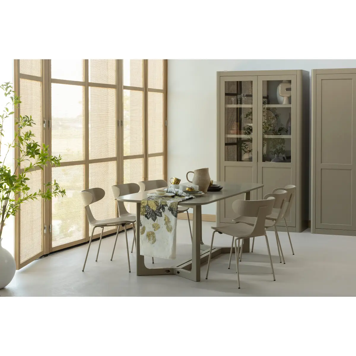 Massiver Esstisch 240cm Braun | Braun