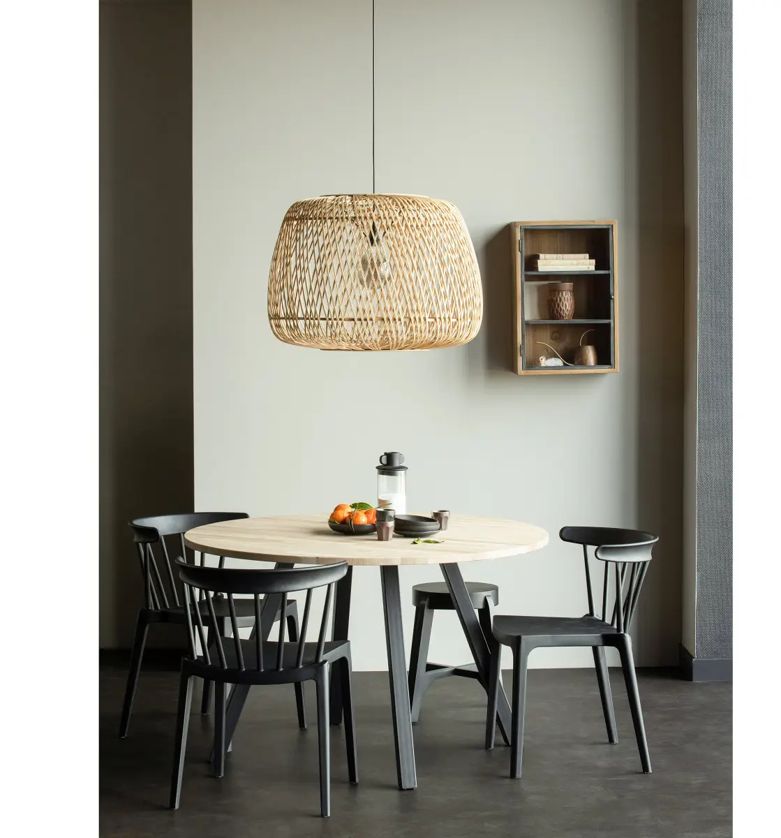 WOOOD Massiver Esstisch Tablo | Braun