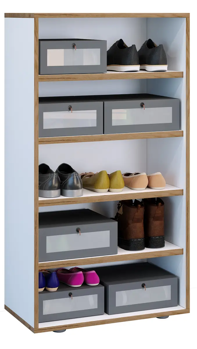 Schuhregal Salia | Weiß