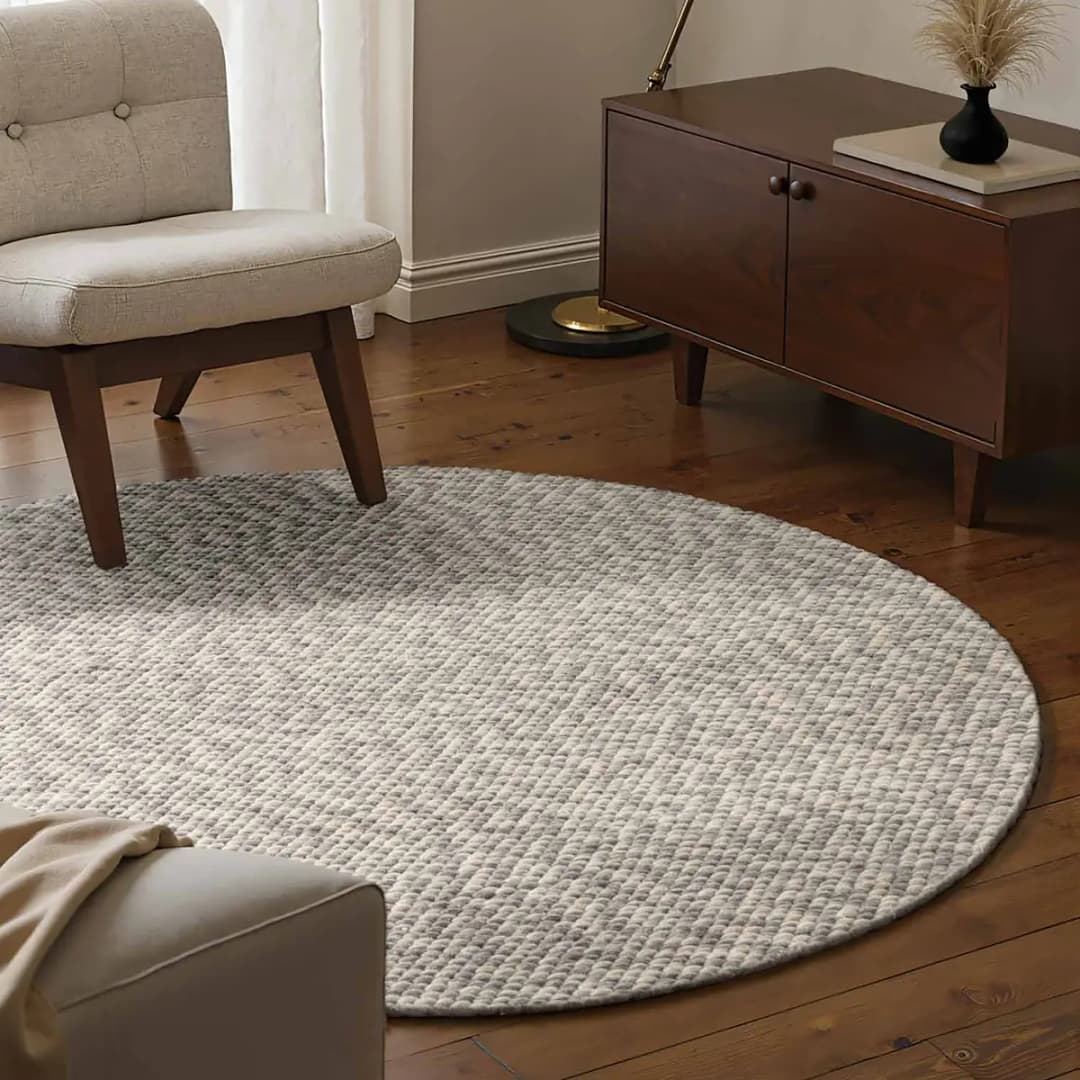 ELLE DECORATION Beans Teppich | Beige