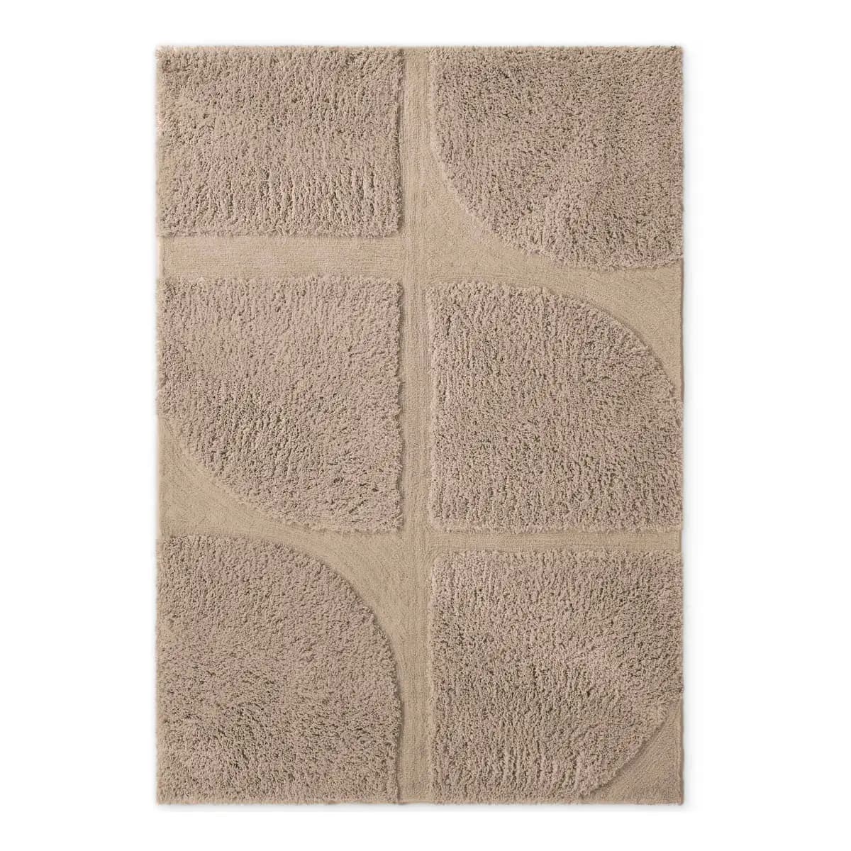 Hochflorteppich Jasper | Beige