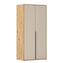 rauch Blue Drehtürenschrank Nagata | Holztöne