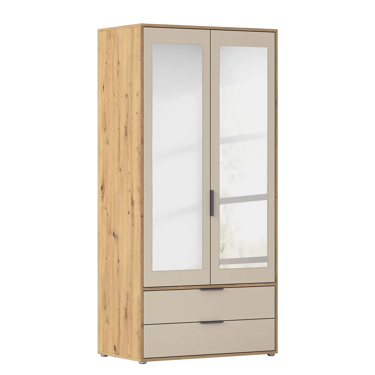 rauch Blue Nagata Kleiderschrank | Holztöne