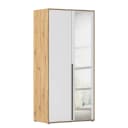 rauch Blue Drehtürenschrank Nagata | Holztöne