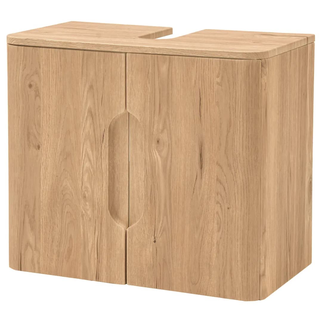 Waschbeckenunterschrank 60 cm | Holztöne