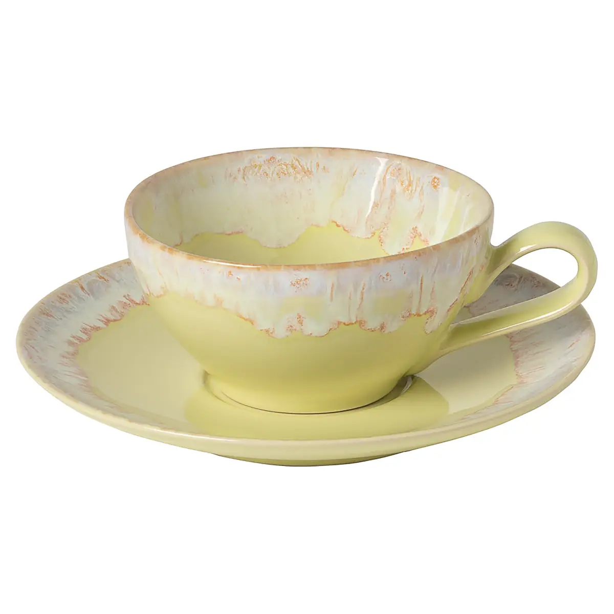Costa Nova Teetassen Taormina 6er-Set | Gelb