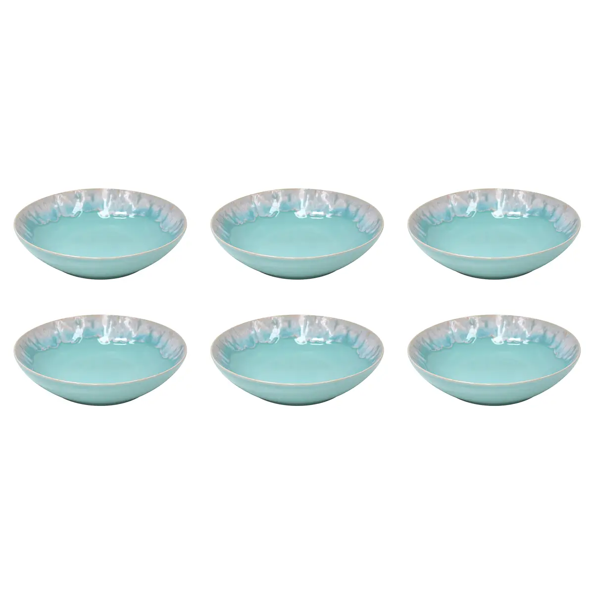 Pastateller Taormina 6er-Set | Blau
