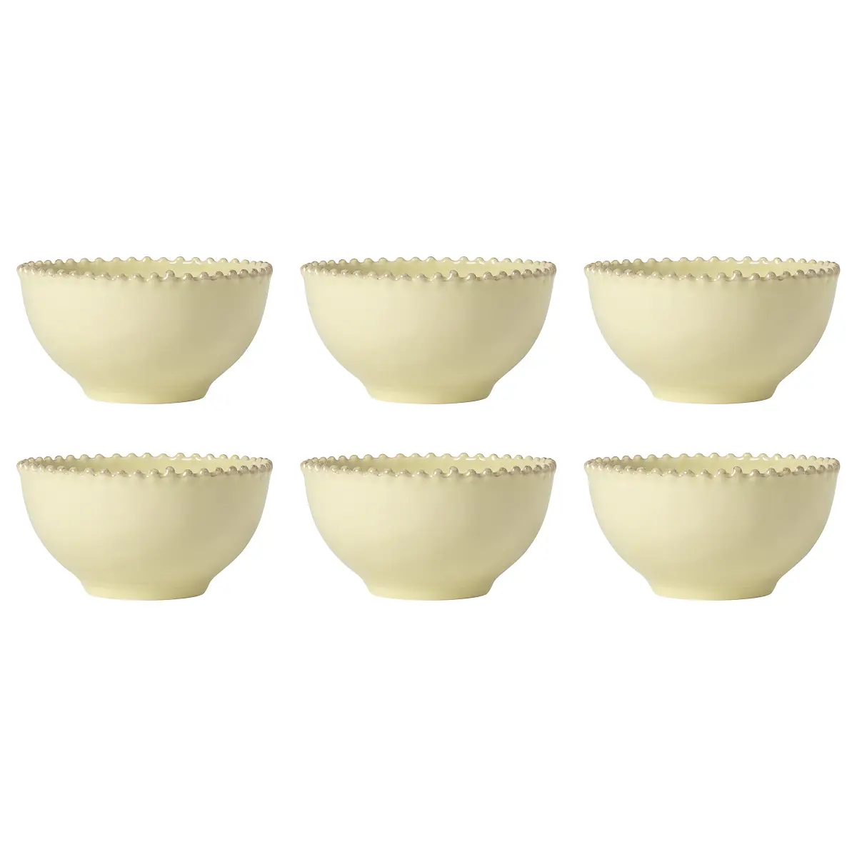 Müslischüssel Pearl 6er-Set | Grün