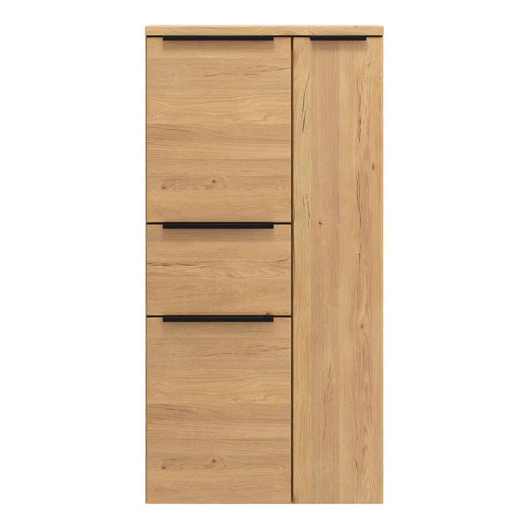 loftscape Badset 3-teilig Midischrank 65 | Holztöne