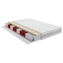 loftscape Tonnentaschenfederkernmatratze 200 x 200cm Grau/Weiß | Grau