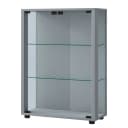 Vitrinenschrank Sintalo | Silber