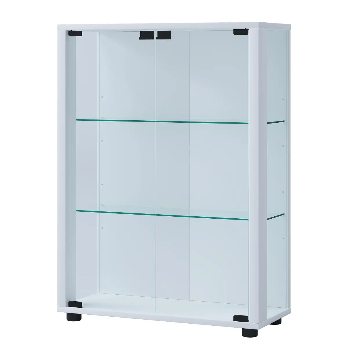 Vitrinenschrank Sintalo | Weiß