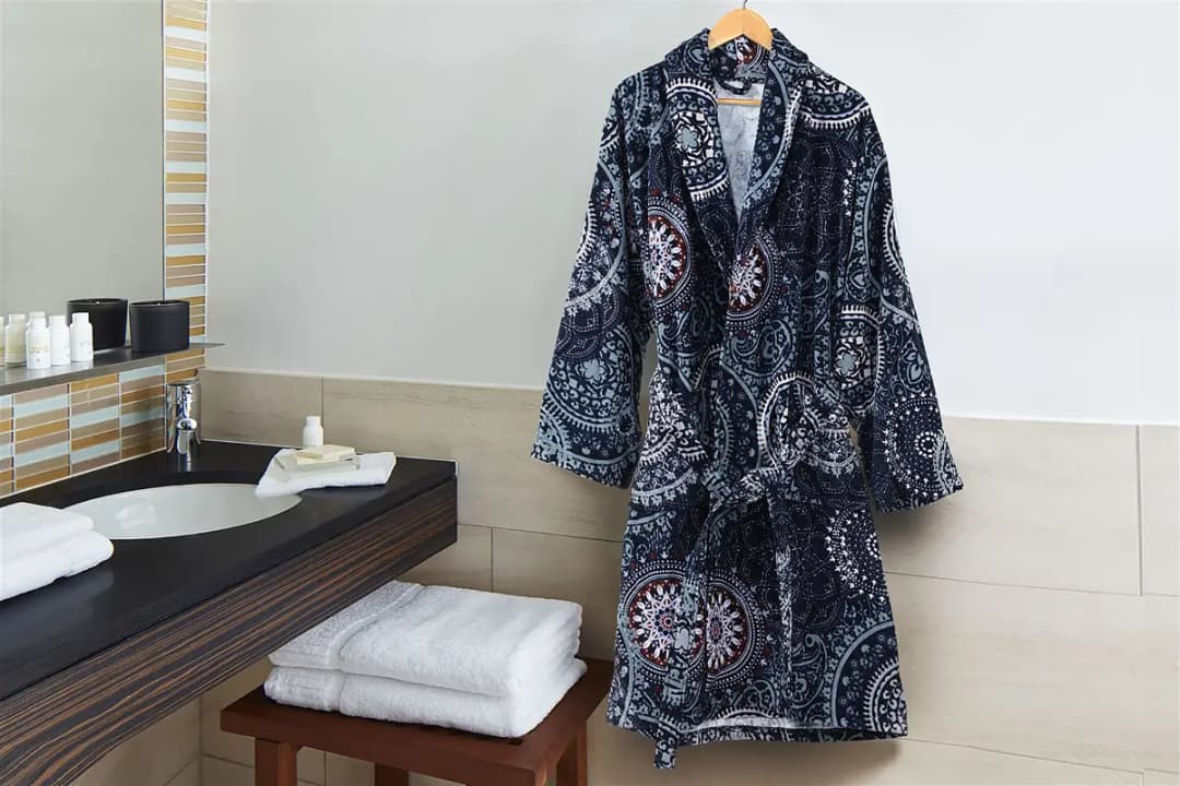 Bademantel Medley | Blau