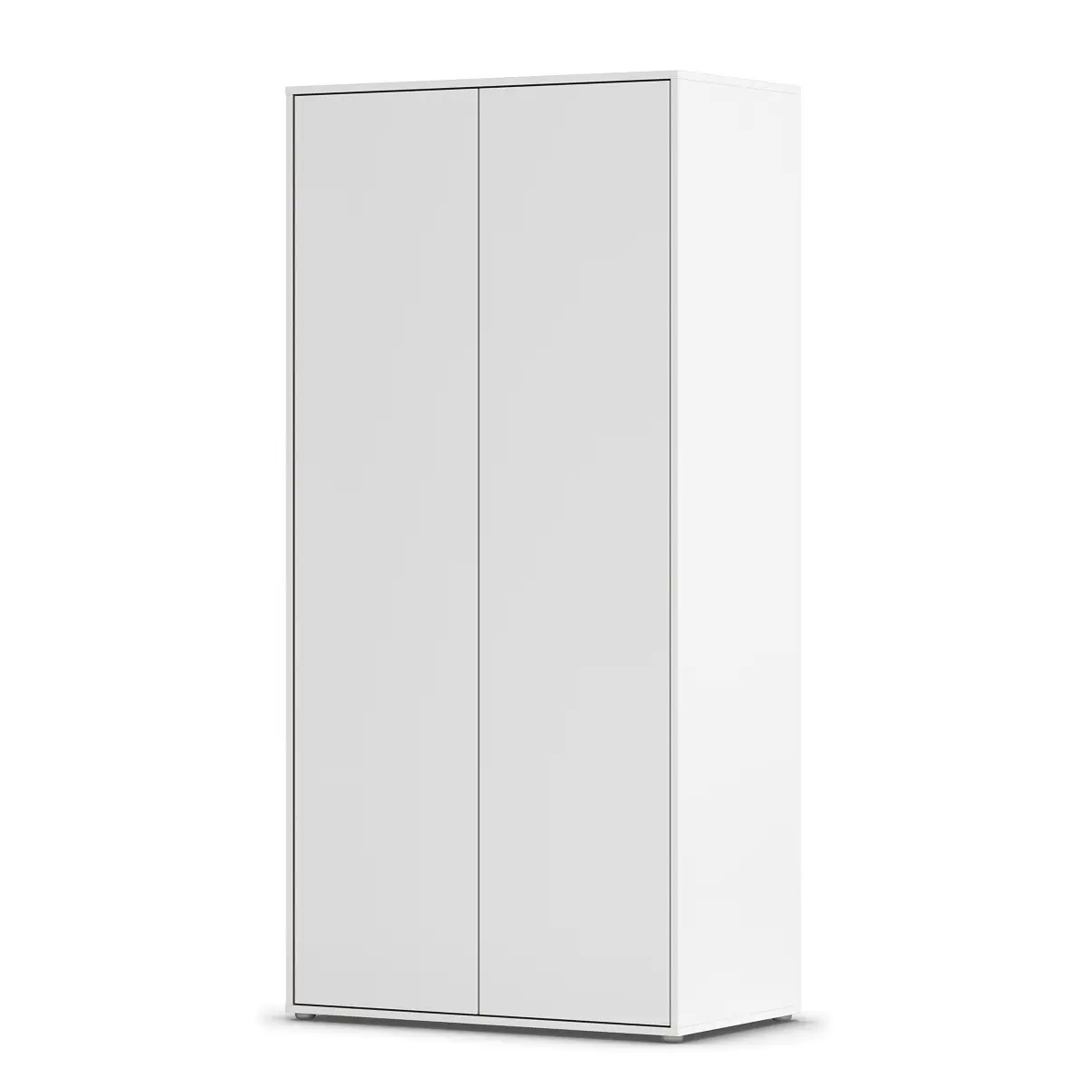 rauch Blue Drehtürenschrank Nabila 93cm | Weiß