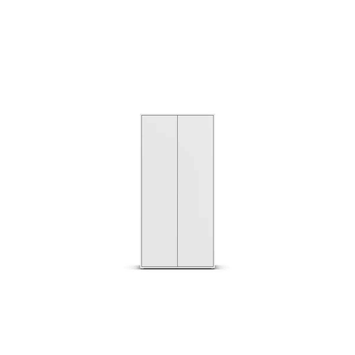 rauch Blue Drehtürenschrank Nabila 93cm | Weiß