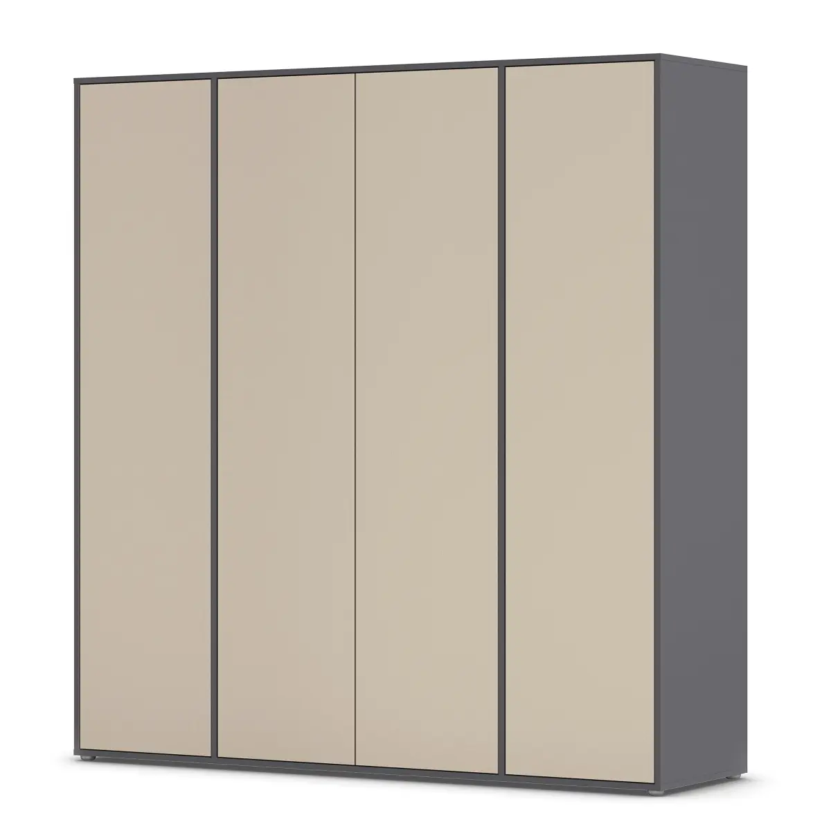 rauch Blue Drehtürenschrank Nabila 187cm | Grau