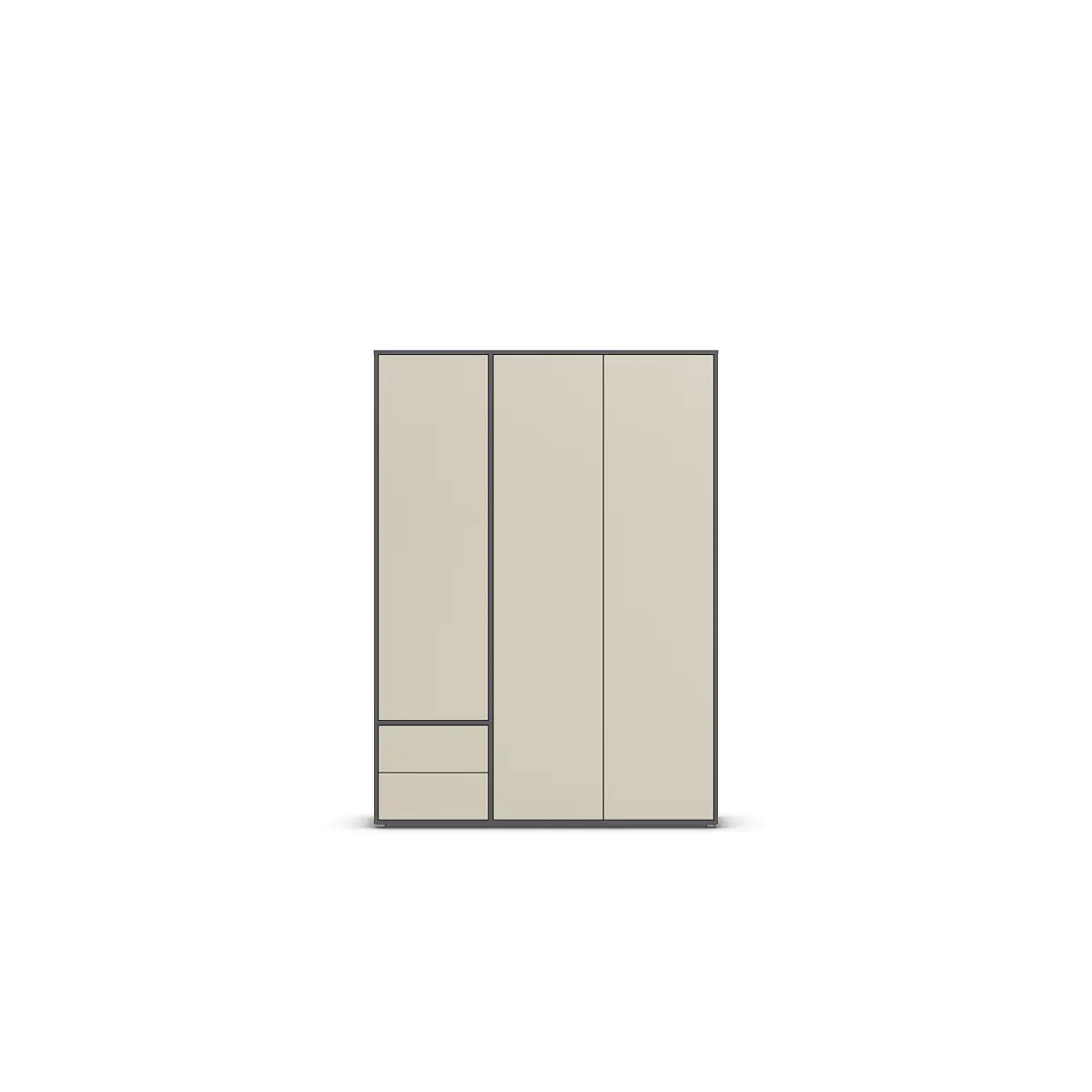rauch Blue Drehtürenschrank Nabila 140cm | Mehrfarbig