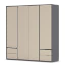 rauch Blue Drehtürenschrank Nabila 187cm | Grau