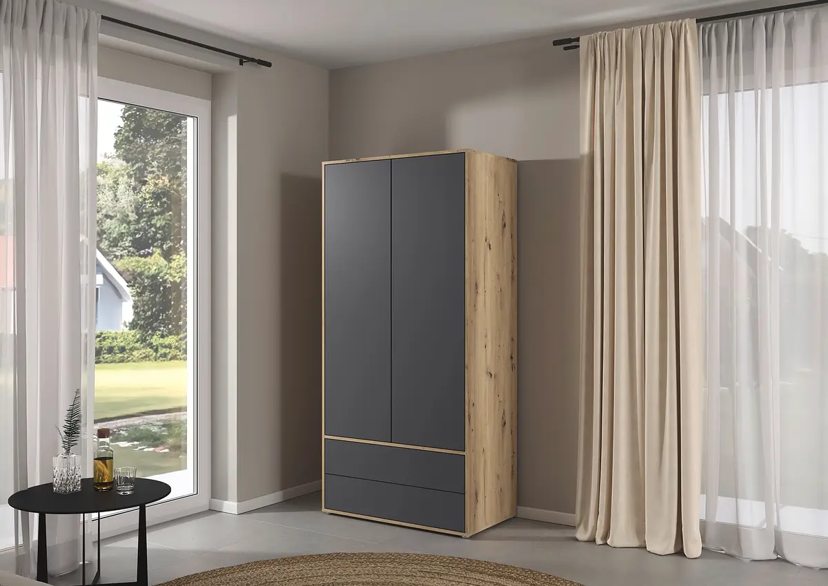 rauch Blue Drehtürenschrank Nabila | Mehrfarbig