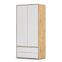 rauch Blue Drehtürenschrank Nabila | Holztöne
