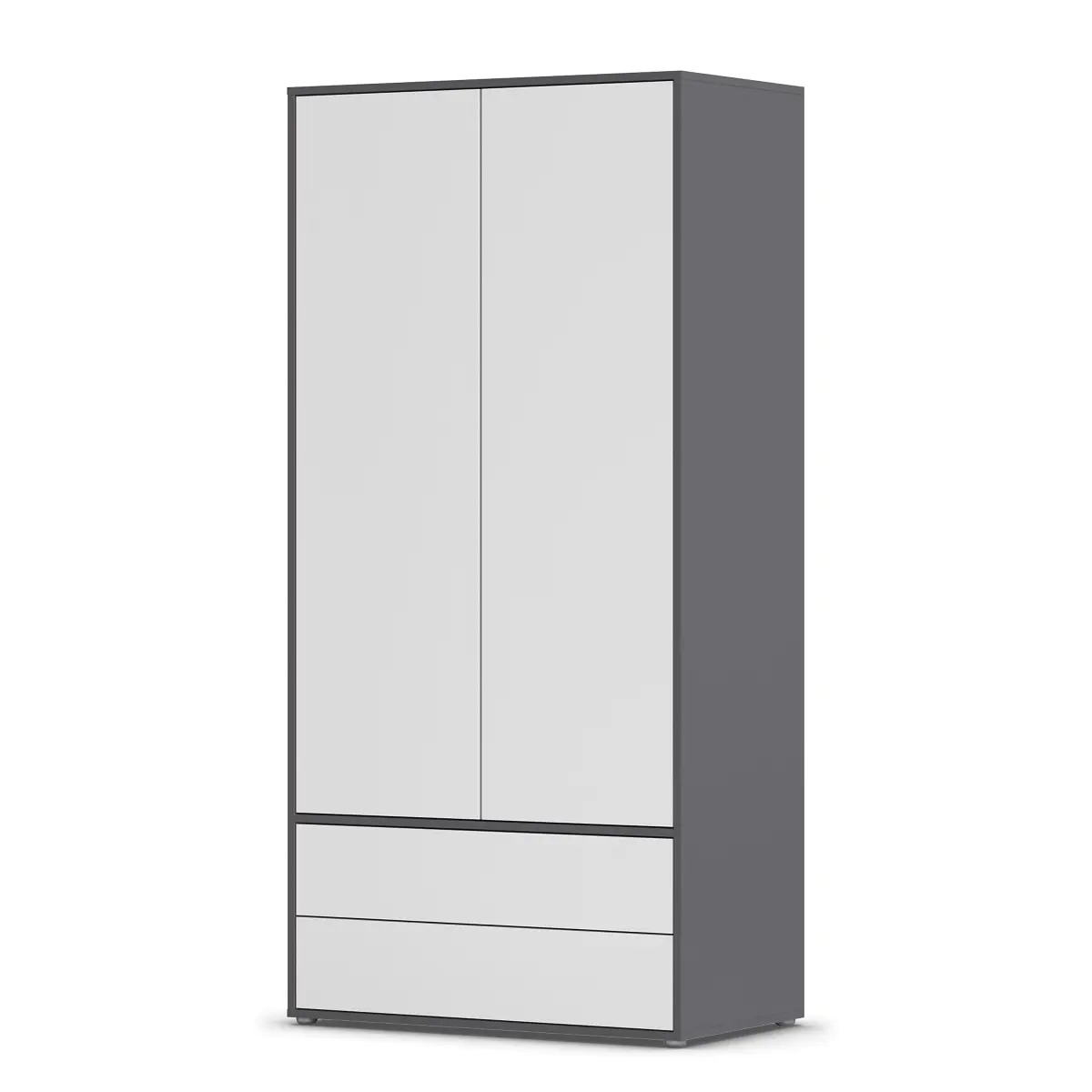 rauch Blue Drehtürenschrank Nabila 93cm | Mehrfarbig
