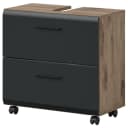 xonox home Waschbeckenunterschrank Typ D | Schwarz