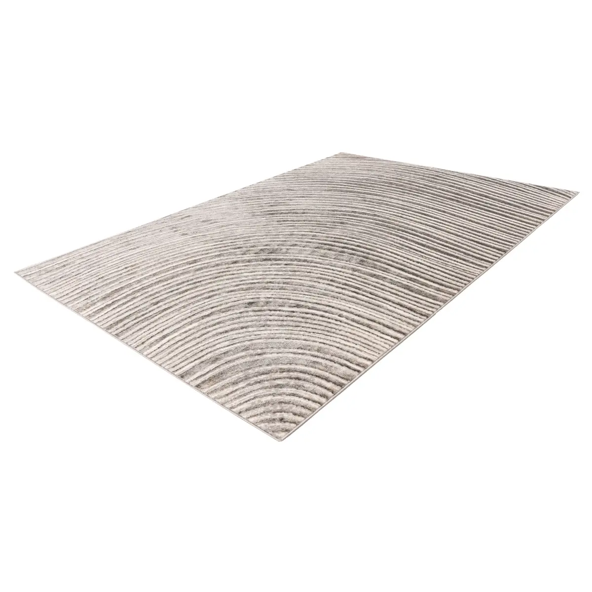 Kayoom Kurzflorteppich Chalk 425 Silber 120 x 170cm Polyester | Silber