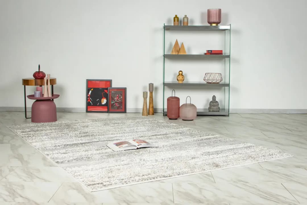 Kayoom Kurzflorteppich Catcher 525 | Grau
