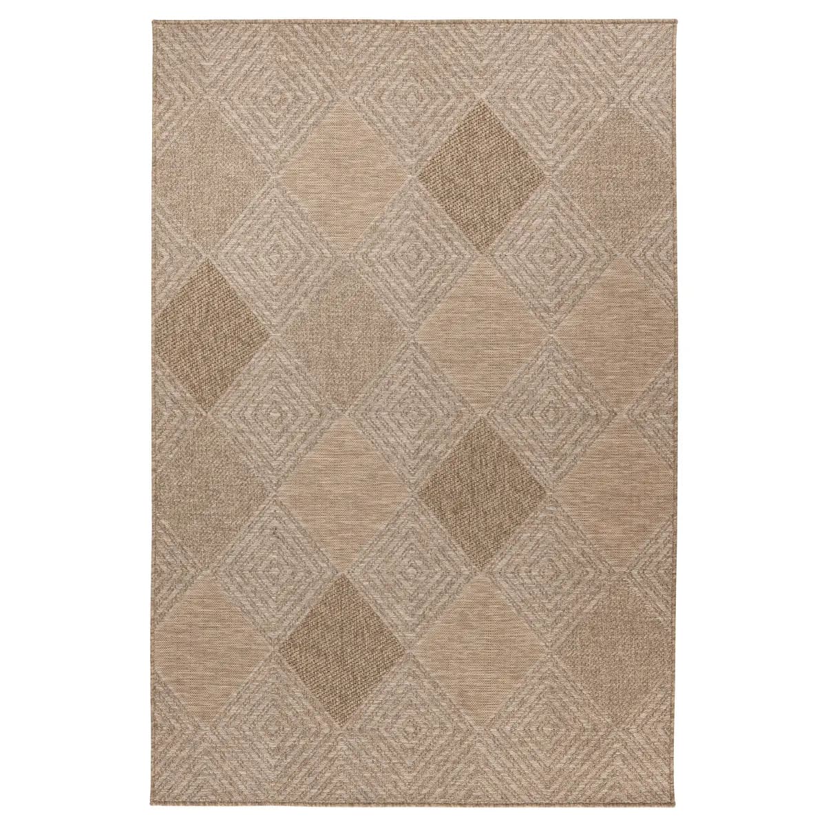 Kayoom Kurzflorteppich Sindra 425 | Beige