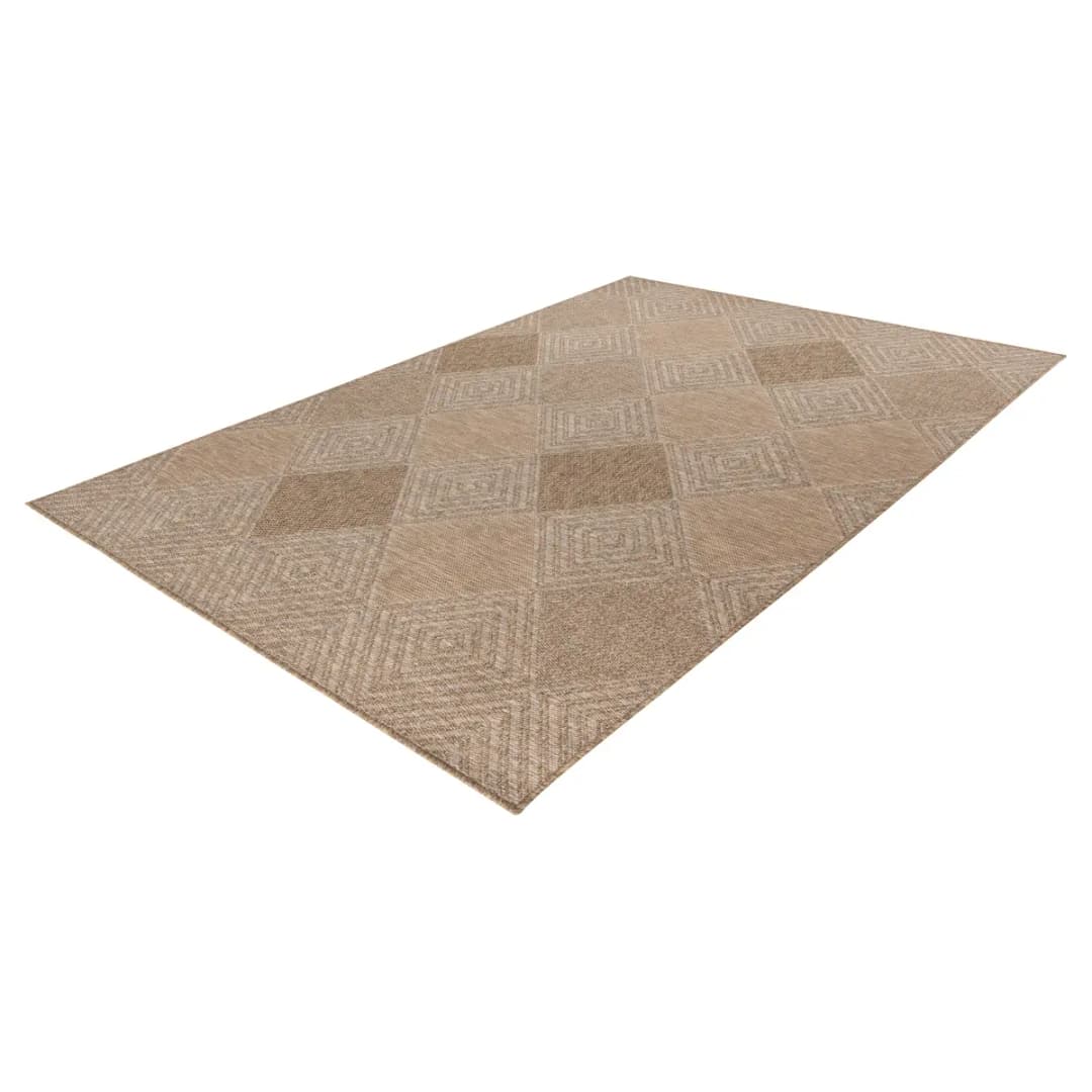 Kayoom Kurzflorteppich Sindra 425 | Beige