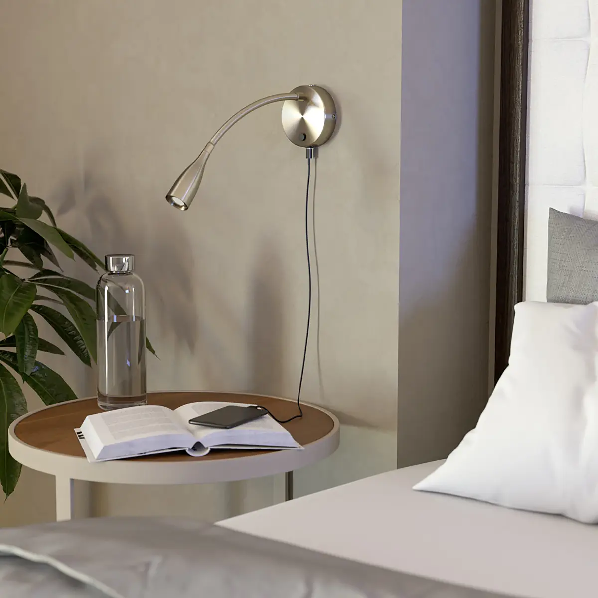 Eglo LED-Wandleuchte OLIVANDINO 1 | Silber