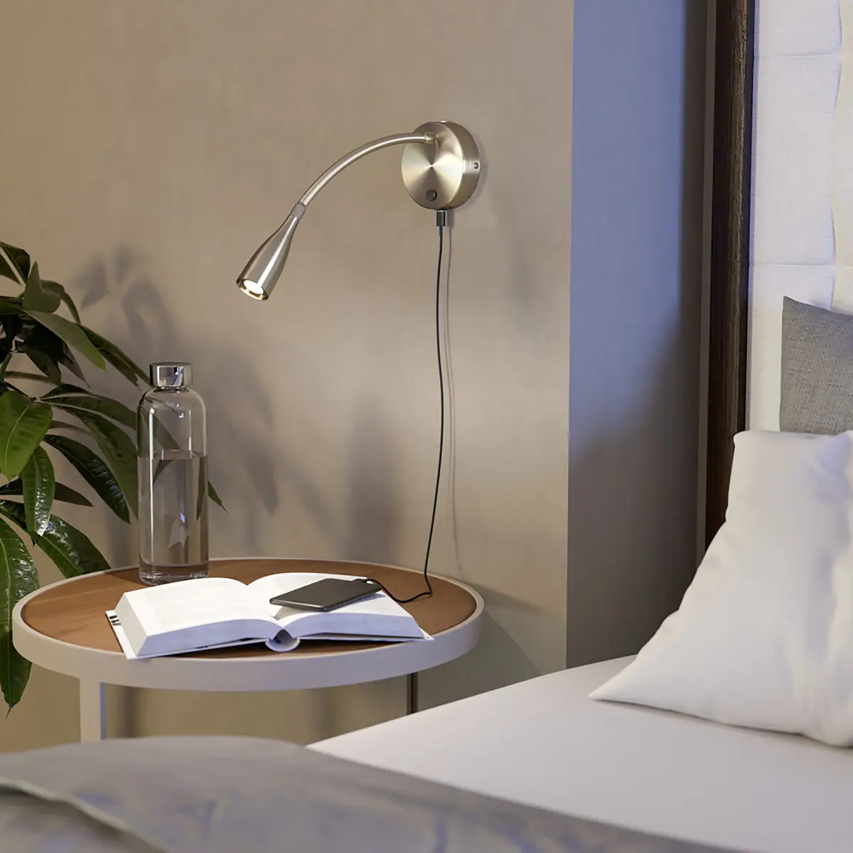 Eglo LED-Wandleuchte OLIVANDINO 1 | Silber