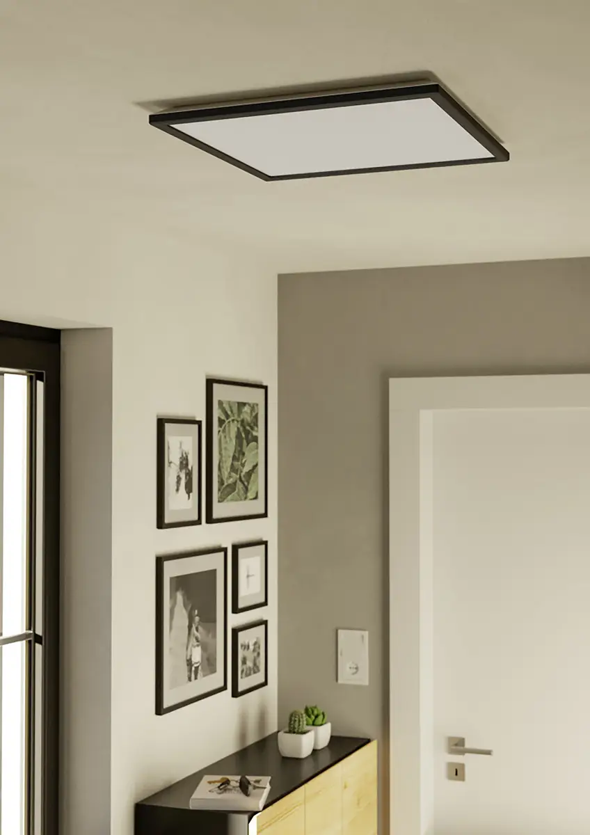 Eglo ROVITO LED-Deckenleuchte | Schwarz