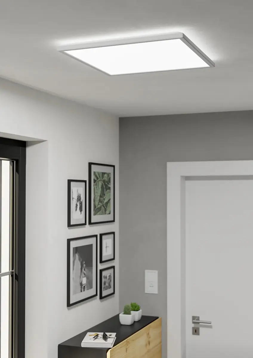 LED-Deckenleuchte ROVITO | Weiß
