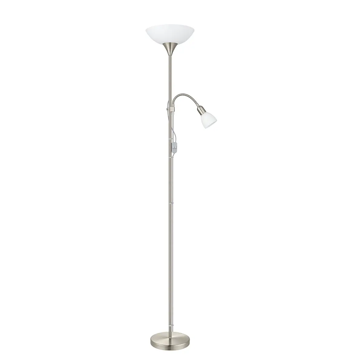 Eglo Stehleuchte UP 2 | Silber