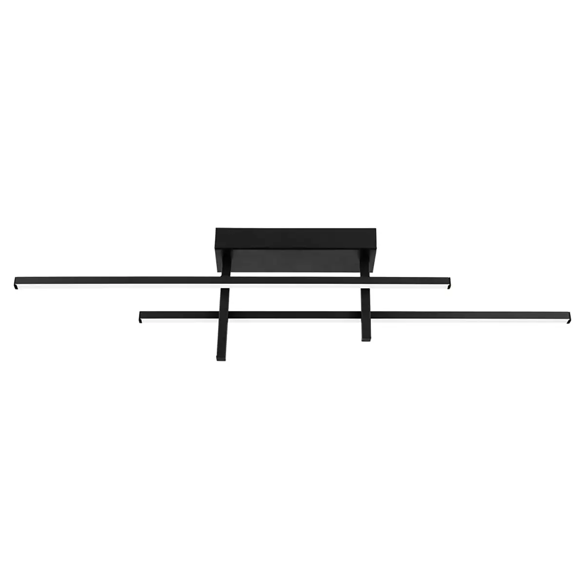 Eglo LED-Deckenleuchte TREPILIANO | Schwarz