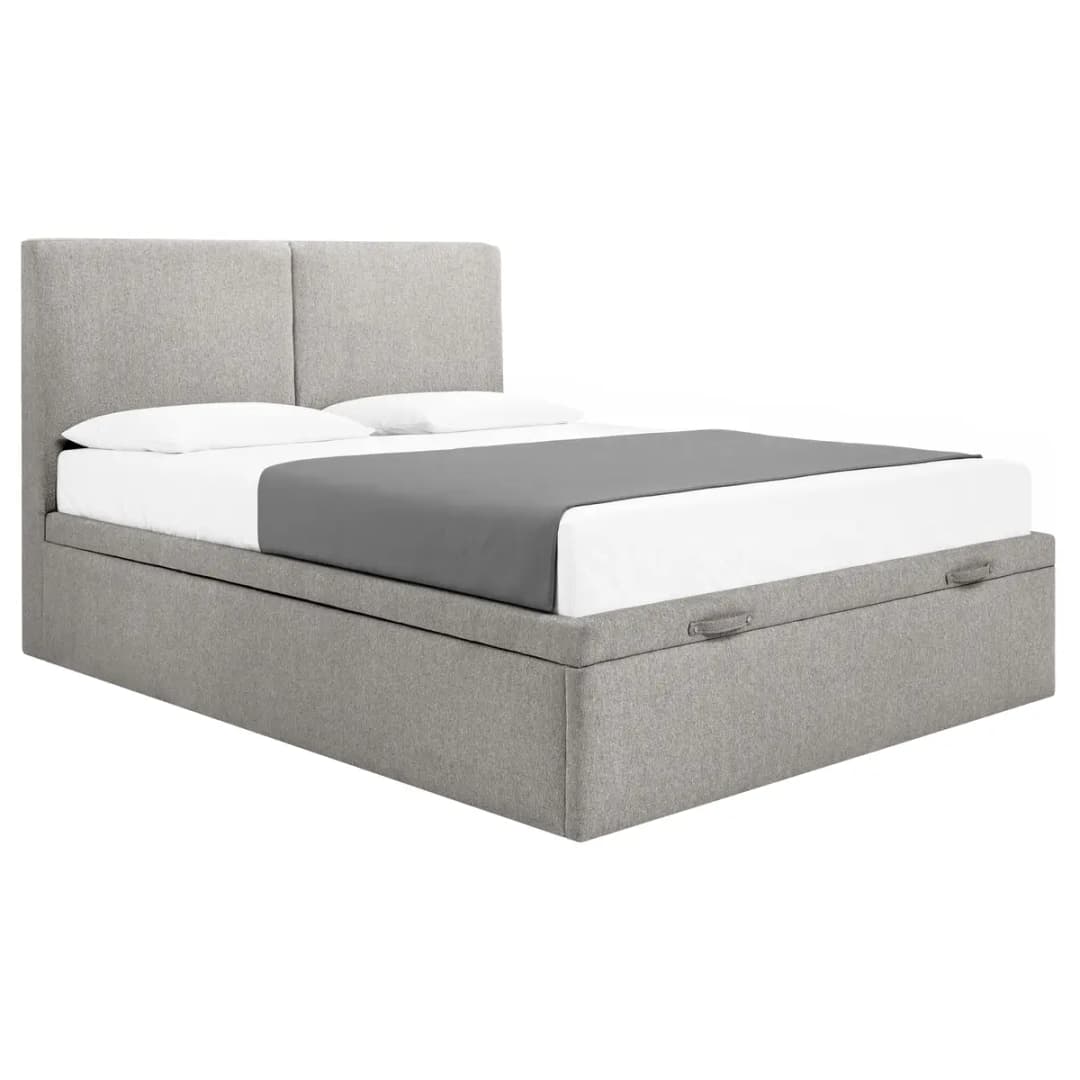 loftscape Boxspringbett Genia 140x200cm | Grau