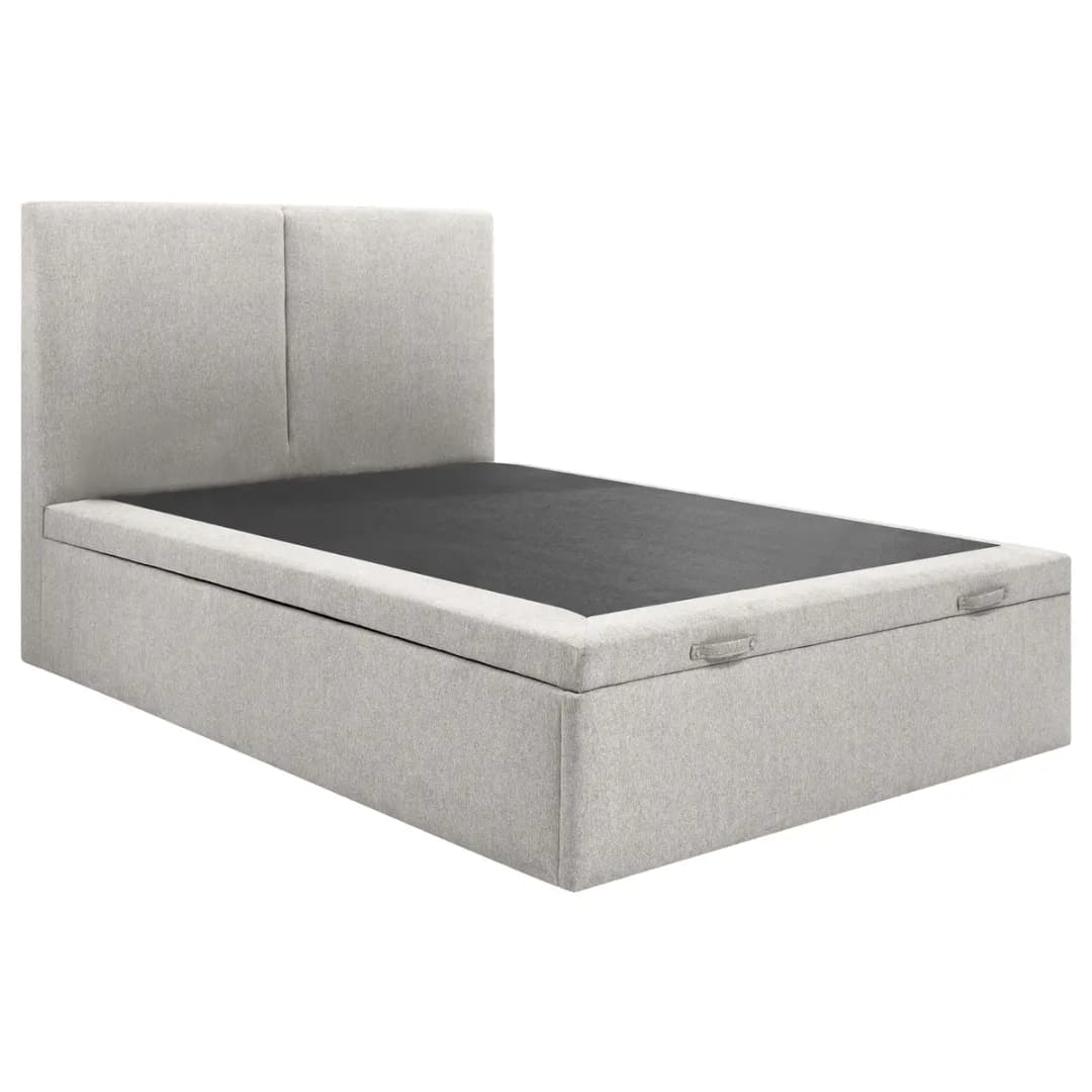 loftscape Boxspringbett Genia 140x200cm | Grau