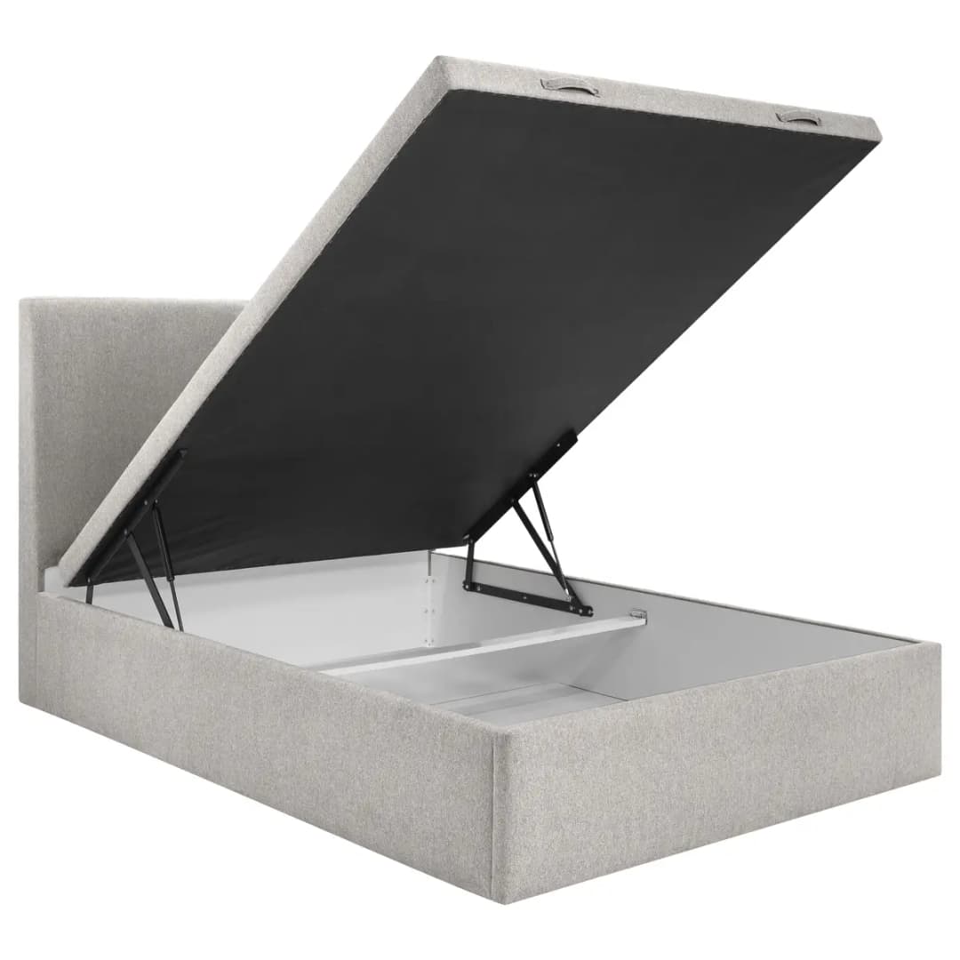 loftscape Boxspringbett Genia 140x200cm | Grau